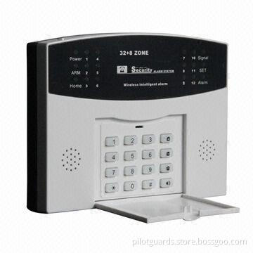 Intelligent Burglar Alarm, 315/433MHz, Voice Prompt, Built-in Rechargeable Battery, CE, RoHS-marked
